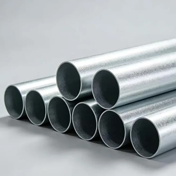 Pipa Baja Bulat Dilapisi Seng-Aluminium-Magnesium